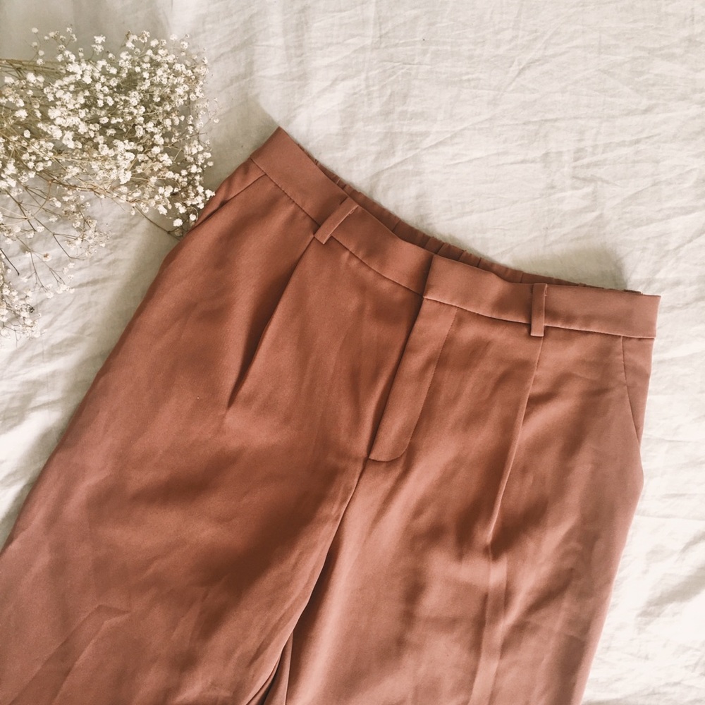 Dusty Pink Trousers